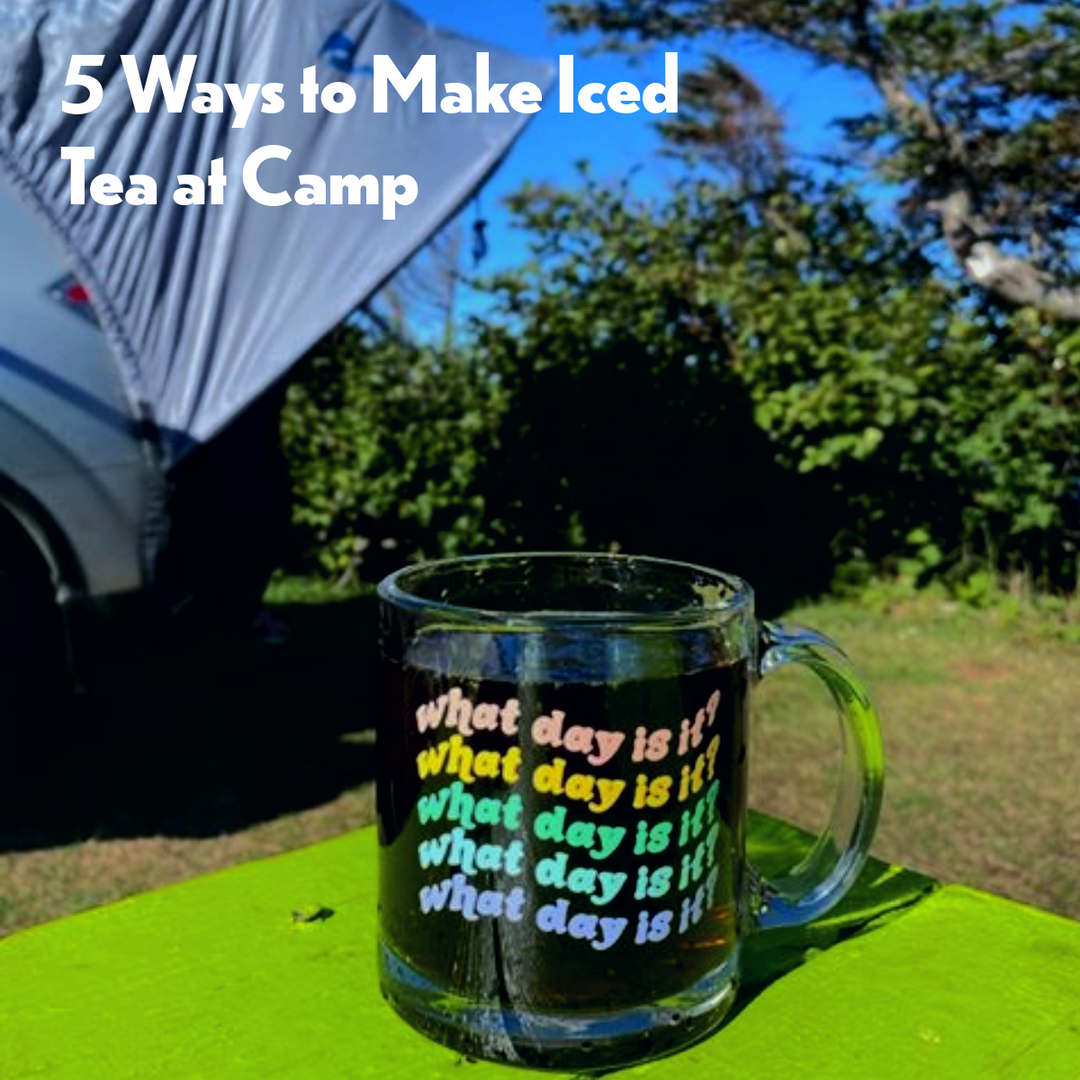 5 Easy Ways to Make Iced Tea While Camping
