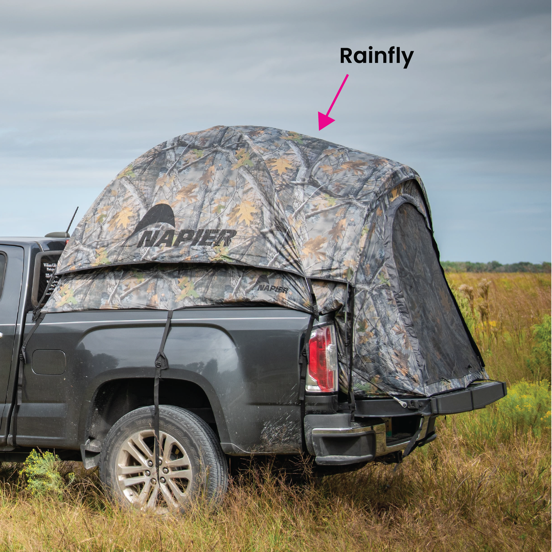 Napier Backroadz Truck Tent Camo Overlanding Camping