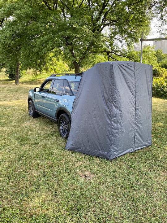 Napier outdoors grey privacy curtain for cars