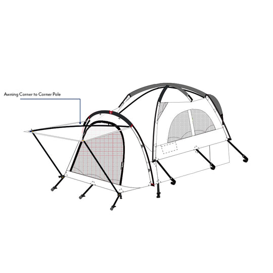 Sportz Camo Truck Tent 57122 (Full Size Regular: 6'4" - 6'7") Parts